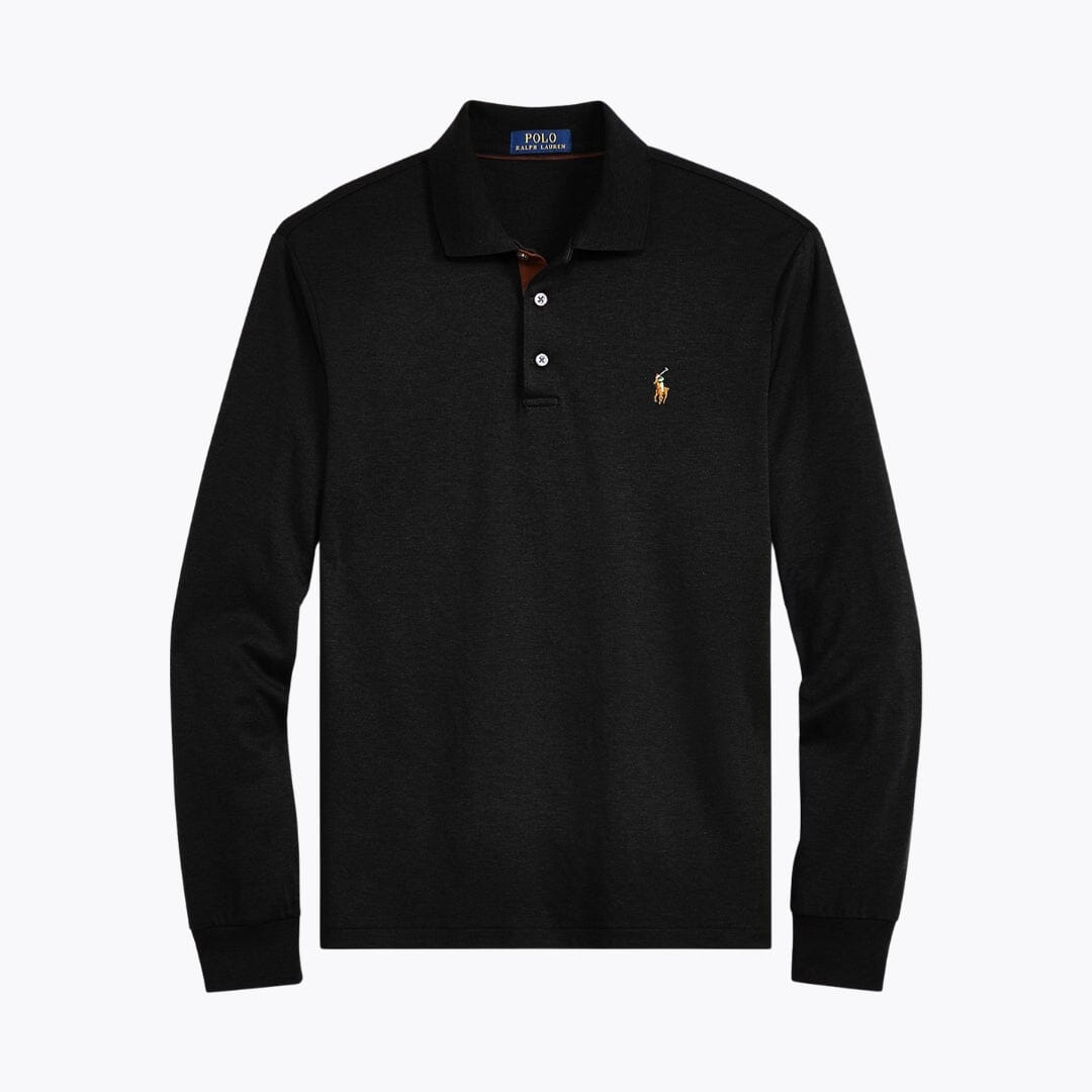Men's Classic Fit Soft Cotton Polo Shirt