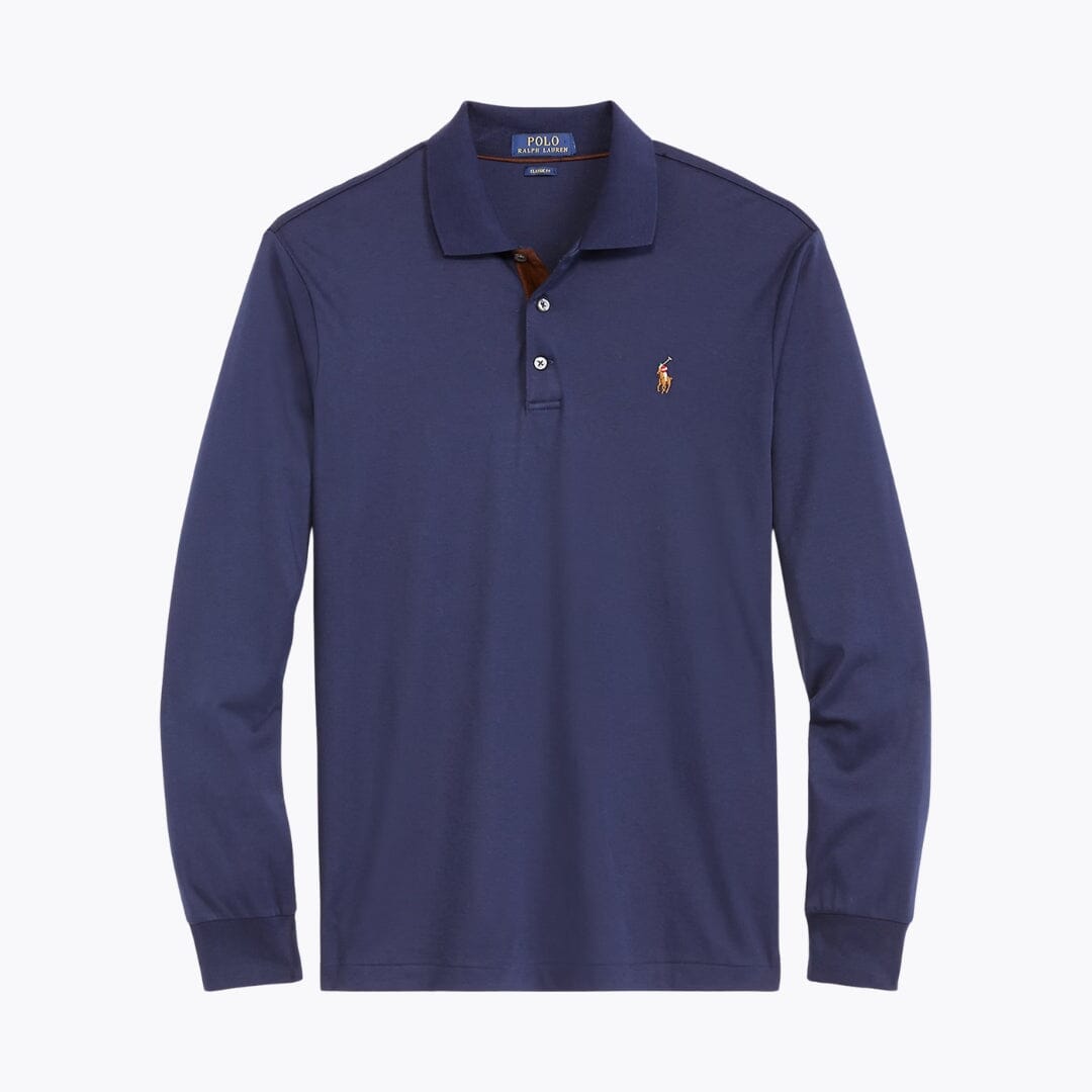 Men's Classic Fit Soft Cotton Polo Shirt