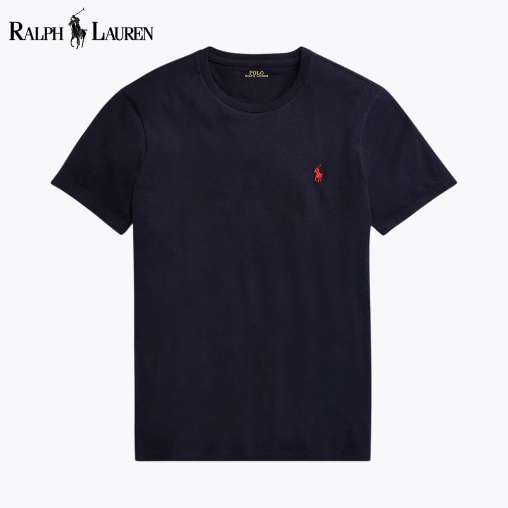 Men's Custom Slim Fit Jersey Crewneck T-Shirt