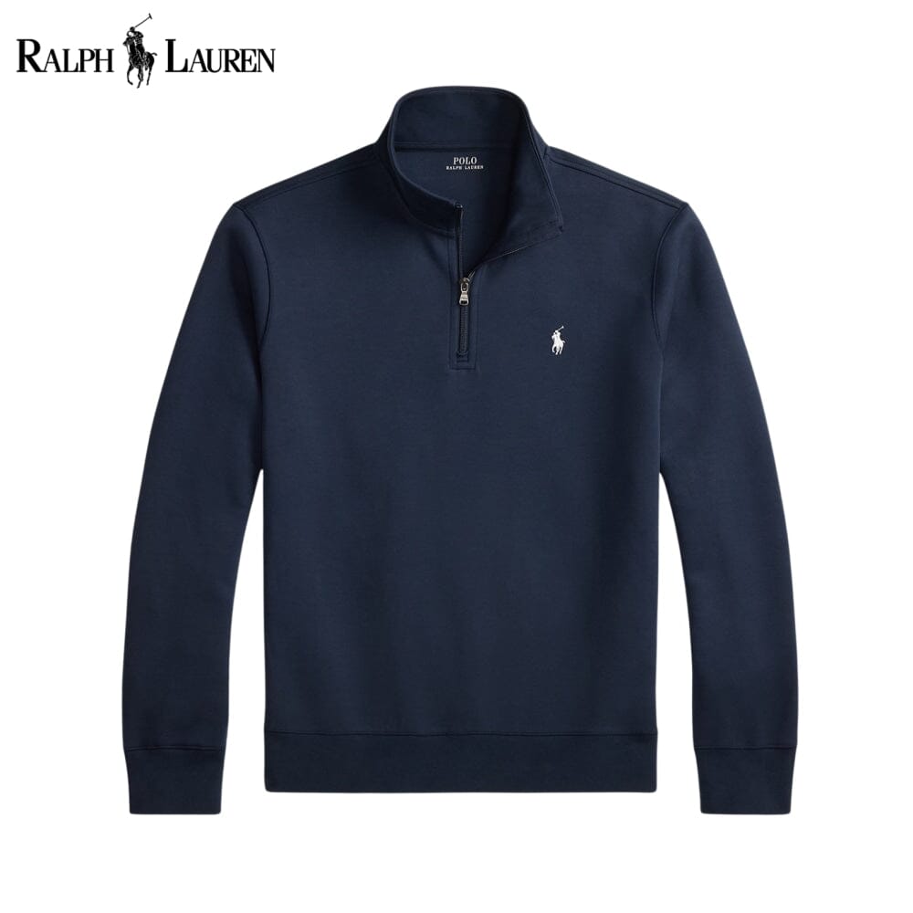 Men's Double-Knit Mockneck Pullover