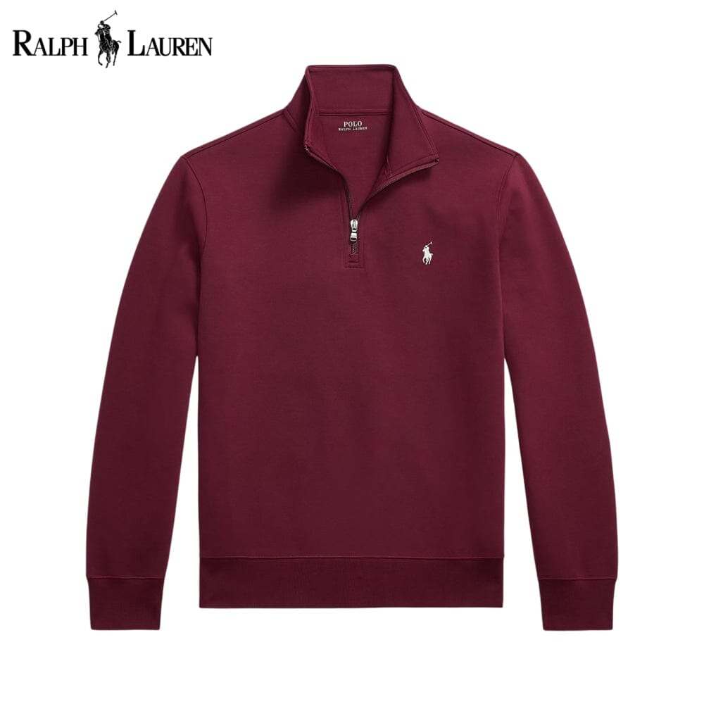 Men's Double-Knit Mockneck Pullover