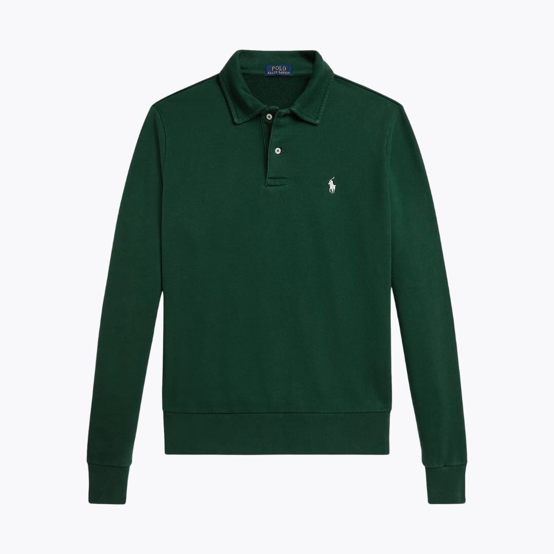 Men's Loopback Fleece Collared Sweatshirt