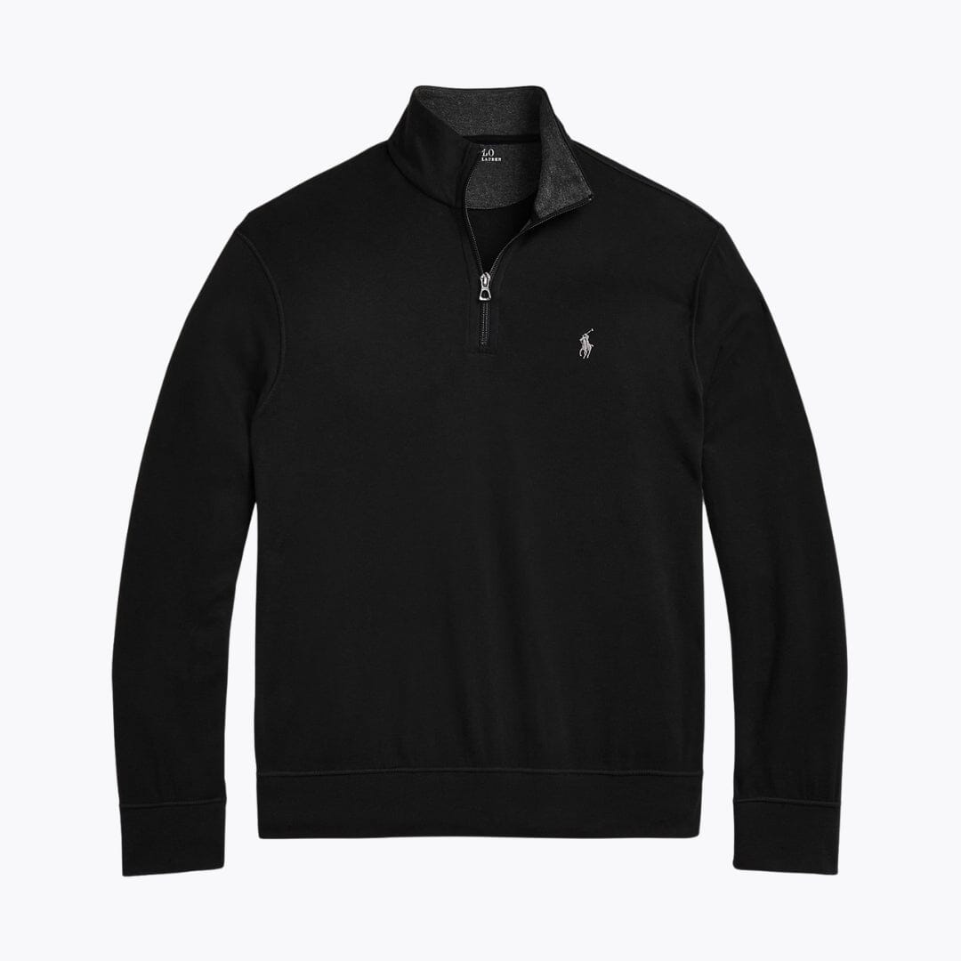 Men's Luxury Jersey Quarter-Zip Pullover