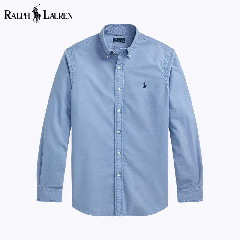 Men's Slim Fit Garment-Dyed Oxford Shirt