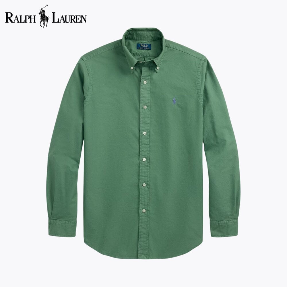 Men's Slim Fit Garment-Dyed Oxford Shirt