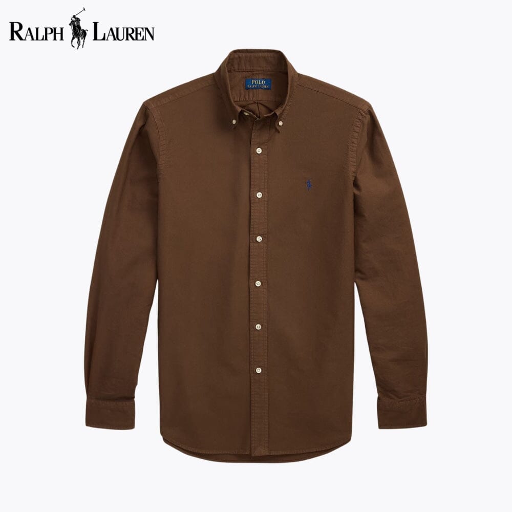 Men's Slim Fit Garment-Dyed Oxford Shirt