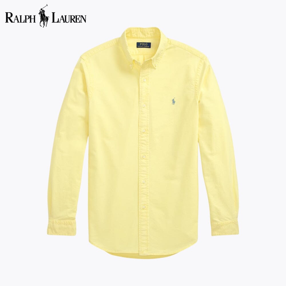 Men's Slim Fit Garment-Dyed Oxford Shirt