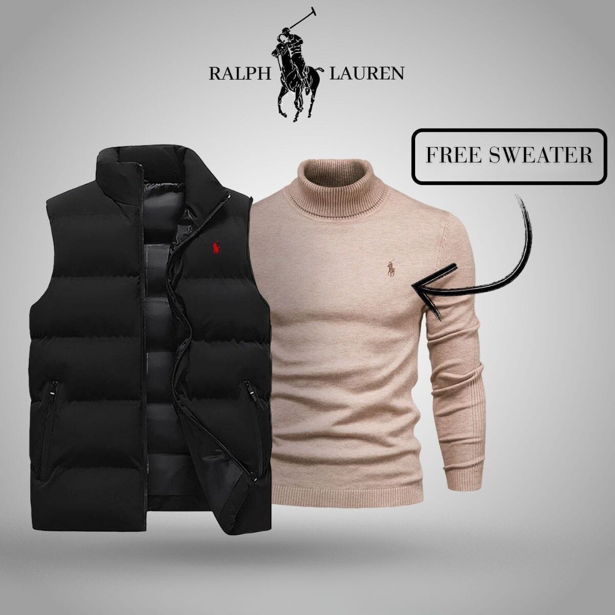 Men's Vest + Exclusive Free Sweater (CLEARANCE)