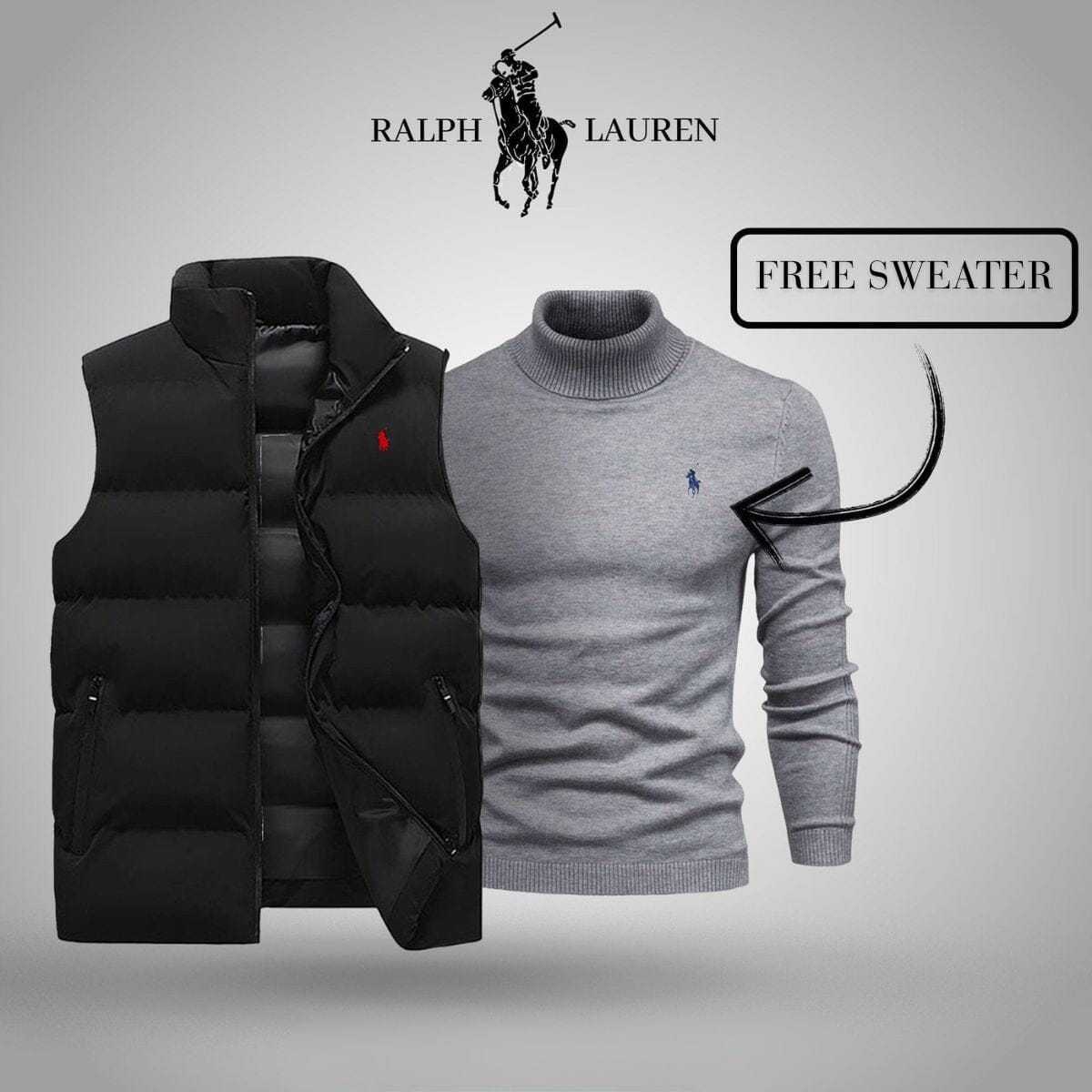 Men's Vest + Exclusive Free Sweater (CLEARANCE)
