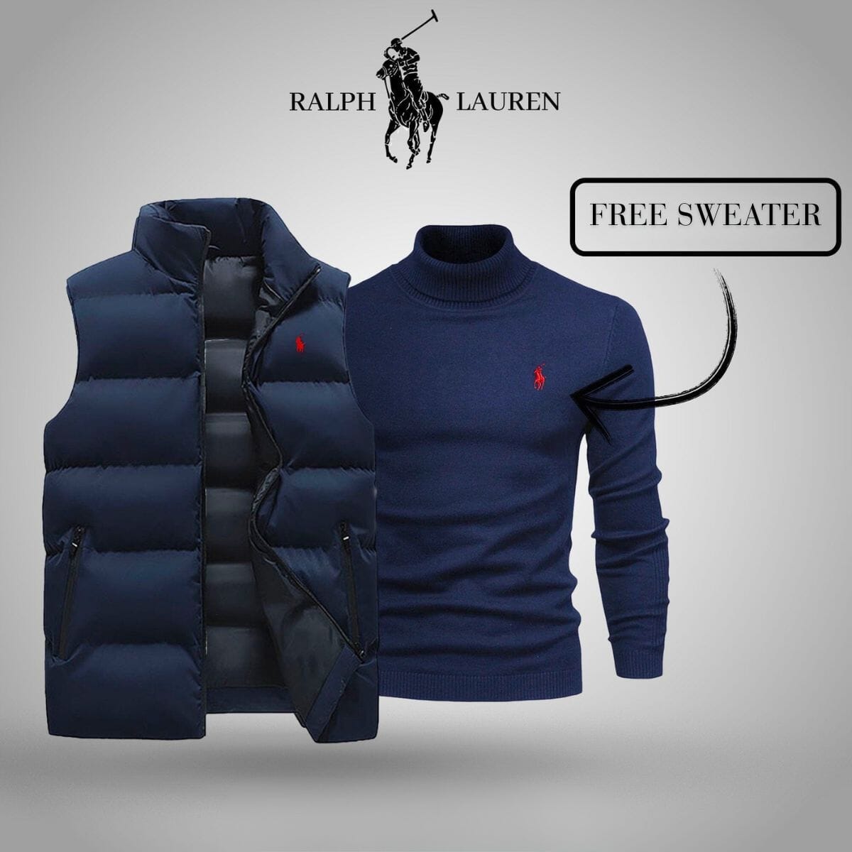 Men's Vest + Exclusive Free Sweater (CLEARANCE)
