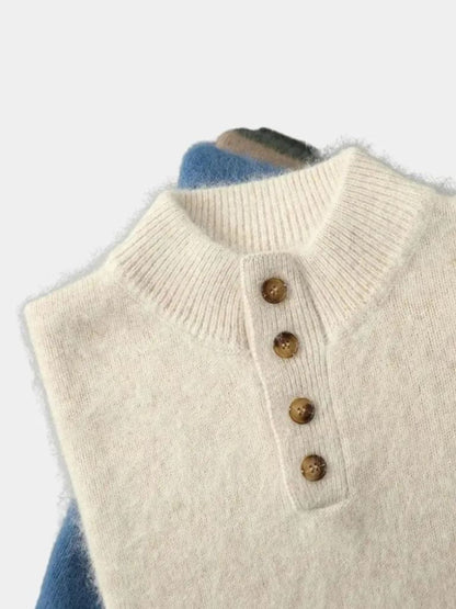 Pull Cachemire Luxe Intemporel Cross & Crown